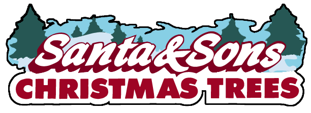 Santa and Sons Christmas Tree Logo